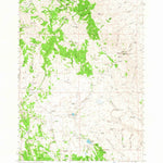 United States Geological Survey Triangle, ID (1965, 62500-Scale) digital map