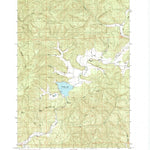 United States Geological Survey Triangle Lake, OR (1984, 24000-Scale) digital map