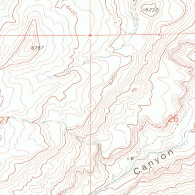 United States Geological Survey Triangle Mesa, CO (1969, 24000-Scale) digital map
