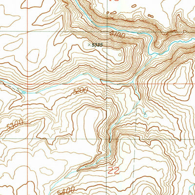United States Geological Survey Triangle Reservoir, ID (1990, 24000-Scale) digital map