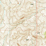 United States Geological Survey Triangle Reservoir, ID (1990, 24000-Scale) digital map