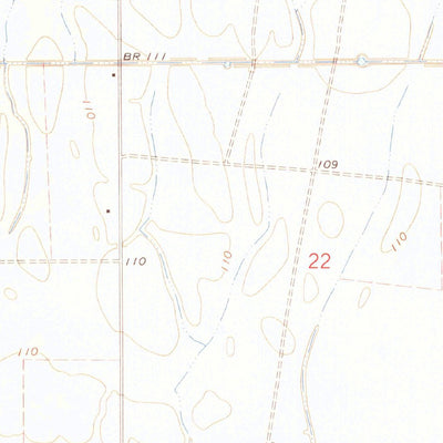 United States Geological Survey Tribbett, MS (1967, 24000-Scale) digital map