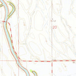 United States Geological Survey Tribbett, MS (1967, 24000-Scale) digital map