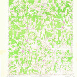 United States Geological Survey Tribbey, OK (1958, 24000-Scale) digital map