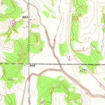 United States Geological Survey Tribbey, OK (1958, 24000-Scale) digital map