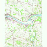 United States Geological Survey Tribes Hill, NY (1944, 24000-Scale) digital map