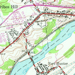 United States Geological Survey Tribes Hill, NY (1944, 24000-Scale) digital map