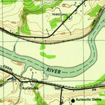 United States Geological Survey Tribes Hill, NY (1946, 31680-Scale) digital map