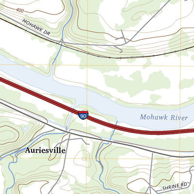 United States Geological Survey Tribes Hill, NY (2023, 24000-Scale) digital map