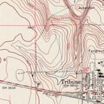 United States Geological Survey Tribune, KS (1970, 24000-Scale) digital map