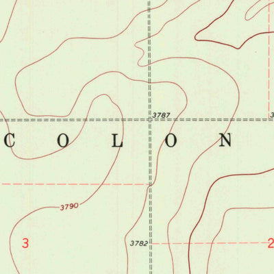 United States Geological Survey Tribune NW, KS (1970, 24000-Scale) digital map