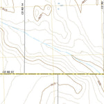 United States Geological Survey Tribune SE, KS (2022, 24000-Scale) digital map