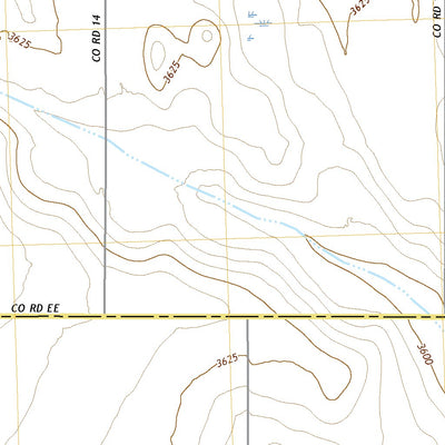United States Geological Survey Tribune SE, KS (2022, 24000-Scale) digital map