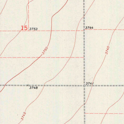 United States Geological Survey Tribune SW, KS (1970, 24000-Scale) digital map