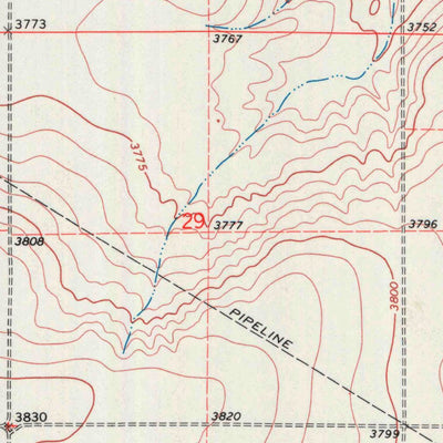 United States Geological Survey Tribune SW, KS (1970, 24000-Scale) digital map