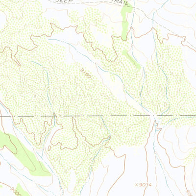 United States Geological Survey Trickle Mountain, CO (1967, 24000-Scale) digital map