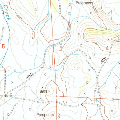 United States Geological Survey Trickle Mountain, CO (2001, 24000-Scale) digital map
