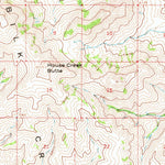 United States Geological Survey Trident Peak, NV-OR (1961, 62500-Scale) digital map