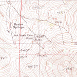 United States Geological Survey Trident Peak, NV-OR (1990, 24000-Scale) digital map
