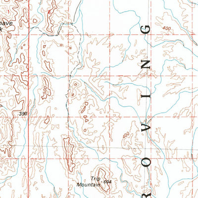 United States Geological Survey Trigo Mountains, AZ-CA (1986, 100000-Scale) digital map