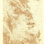 United States Geological Survey Trigo Peaks, AZ (1934, 48000-Scale) digital map