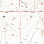 United States Geological Survey Trigo Peaks, AZ (1954, 62500-Scale) digital map