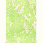 United States Geological Survey Trilobite Peak, MT (1970, 24000-Scale) digital map