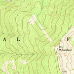 United States Geological Survey Trilobite Peak, MT (1970, 24000-Scale) digital map