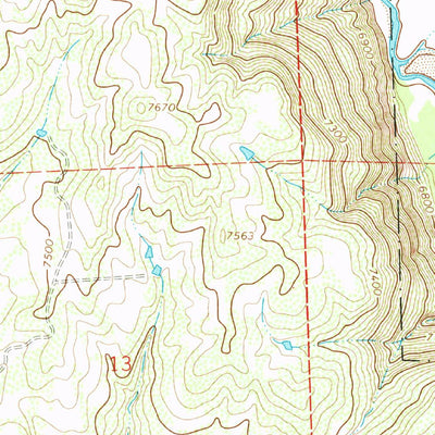 United States Geological Survey Trimble Point, CO (1965, 24000-Scale) digital map