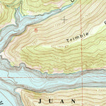 United States Geological Survey Trimble Point, CO (1993, 24000-Scale) digital map