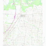 United States Geological Survey Trimble, TN (1965, 24000-Scale) digital map