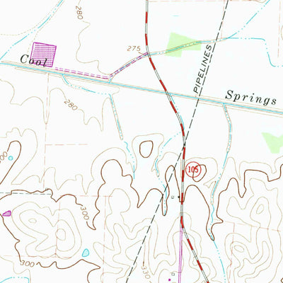 United States Geological Survey Trimble, TN (1965, 24000-Scale) digital map