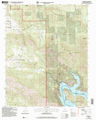 United States Geological Survey Trimmer, CA (2004, 24000-Scale) digital map