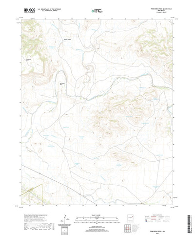 United States Geological Survey Trinchera Creek, NM (2020, 24000-Scale) digital map