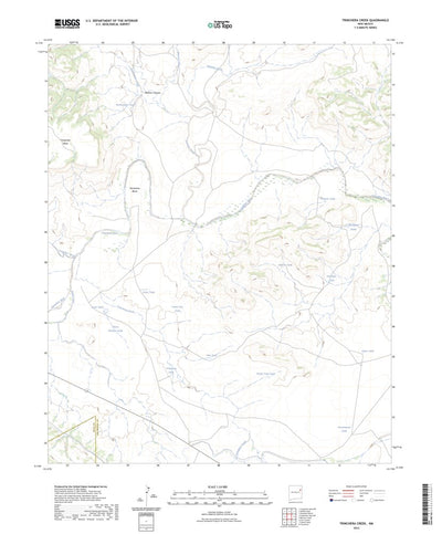 United States Geological Survey Trinchera Creek, NM (2023, 24000-Scale) digital map