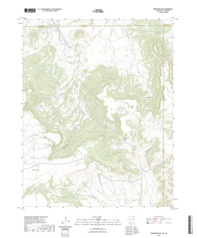 United States Geological Survey Trinchera Pass, NM (2023, 24000-Scale) digital map