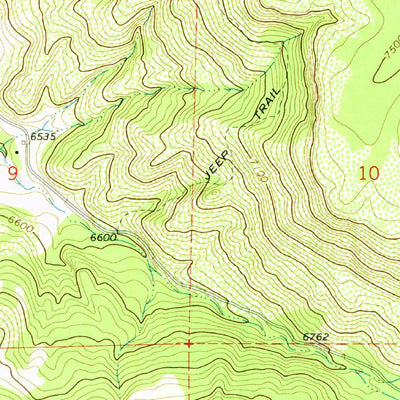 United States Geological Survey Trinchera Pass, NM-CO (1971, 24000-Scale) digital map