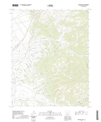 United States Geological Survey Trinchera Ranch, CO (2022, 24000-Scale) digital map
