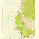 United States Geological Survey Trinidad, CA (1945, 62500-Scale) digital map