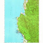 United States Geological Survey Trinidad, CA (1952, 62500-Scale) digital map