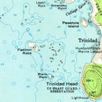 United States Geological Survey Trinidad, CA (1966, 24000-Scale) digital map