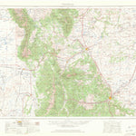 United States Geological Survey Trinidad, CO (1954, 250000-Scale) digital map