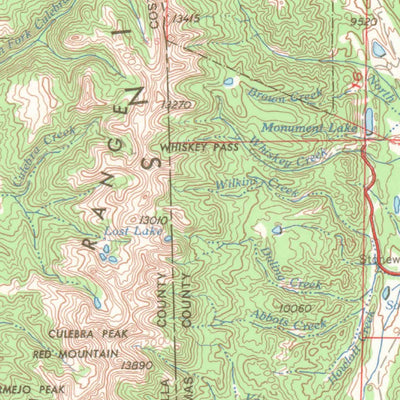 United States Geological Survey Trinidad, CO (1954, 250000-Scale) digital map