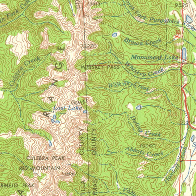 United States Geological Survey Trinidad, CO (1959, 250000-Scale) digital map