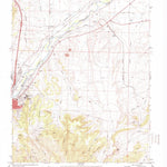 United States Geological Survey Trinidad East, CO (1971, 24000-Scale) digital map