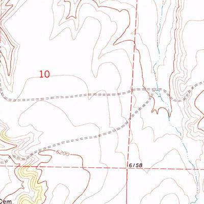 United States Geological Survey Trinidad East, CO (1971, 24000-Scale) digital map