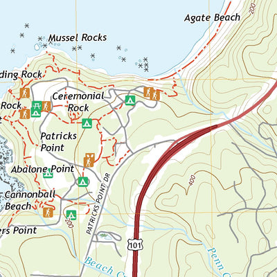 United States Geological Survey Trinidad OE N, CA (2021, 24000-Scale) digital map