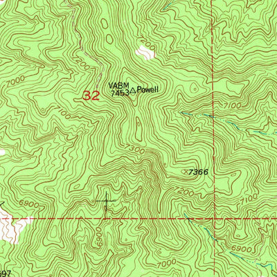 United States Geological Survey Trinidad West, CO (1951, 24000-Scale) digital map