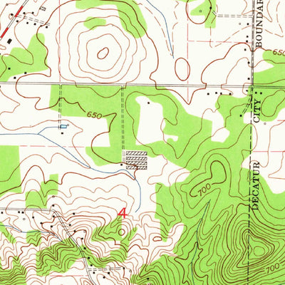 United States Geological Survey Trinity, AL (1963, 24000-Scale) digital map