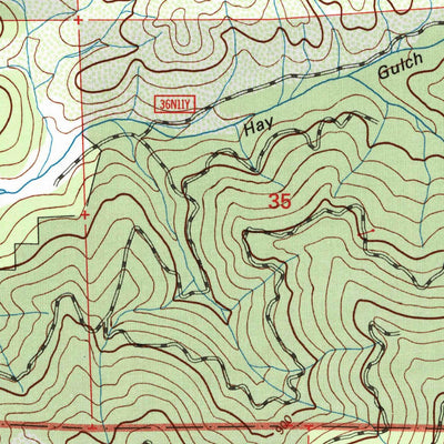 United States Geological Survey Trinity Center, CA (1998, 24000-Scale) digital map